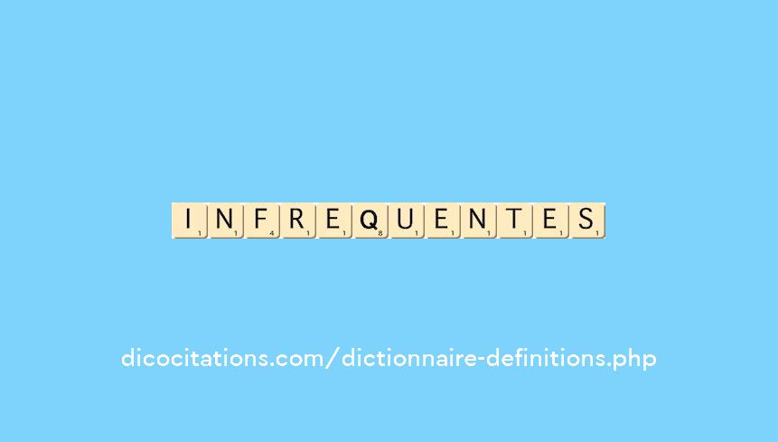 infrequentes infrequentes