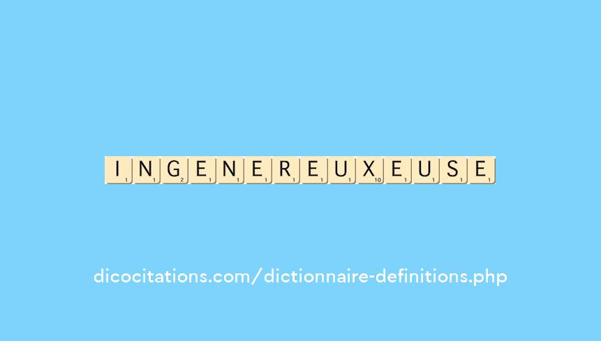 ingenereux--euse