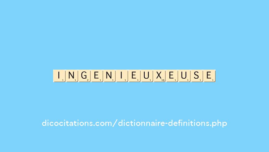 ingenieux--euse