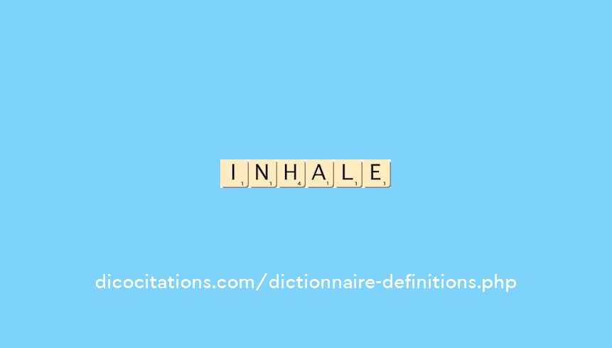 inhale inhale