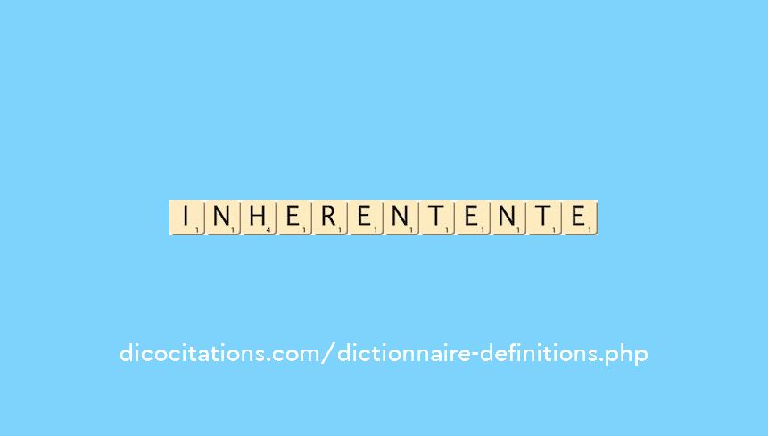 inherent--ente