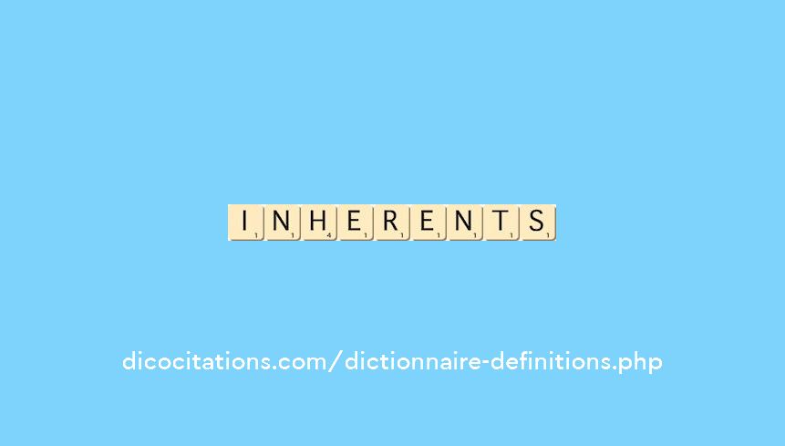 inherents inherents
