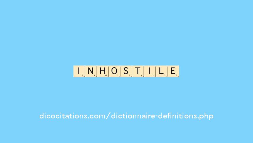 inhostile