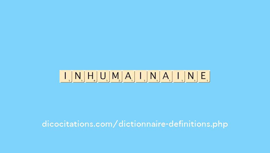 inhumain--aine