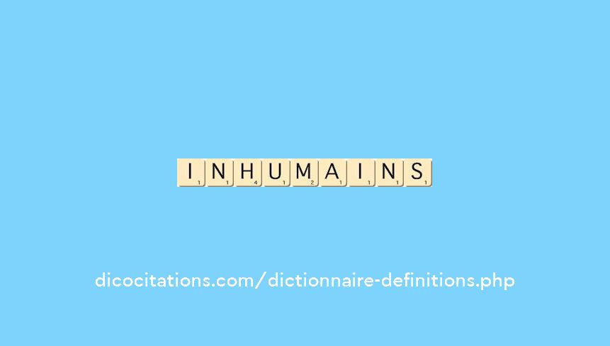 inhumains