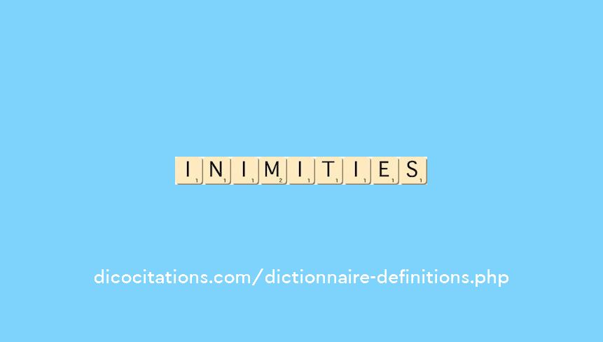 inimities inimities
