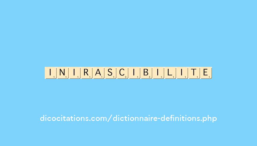 inirascibilite