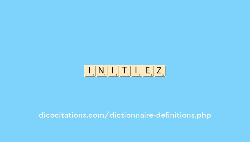 initiez