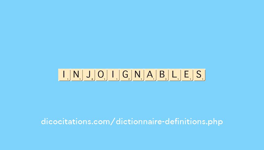 injoignables