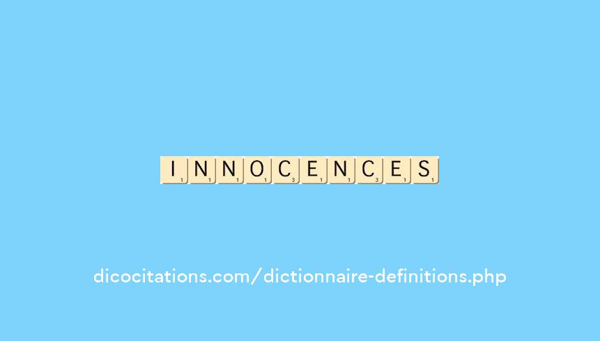 innocences innocences