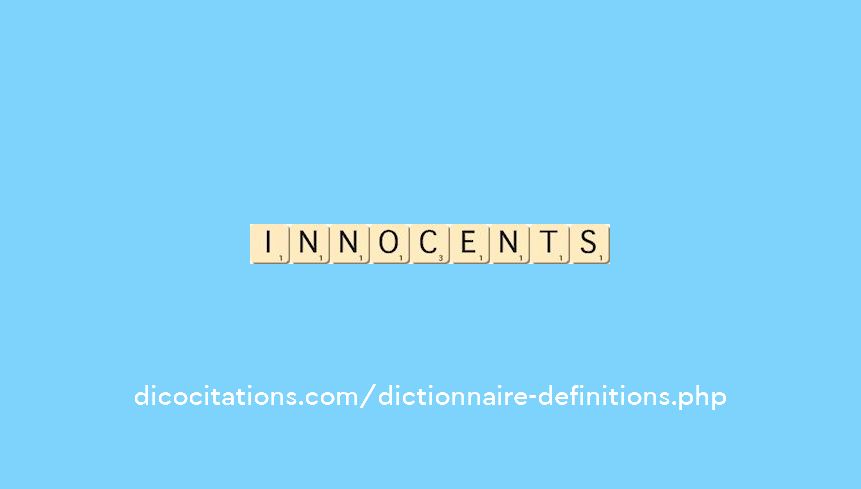 innocents innocents