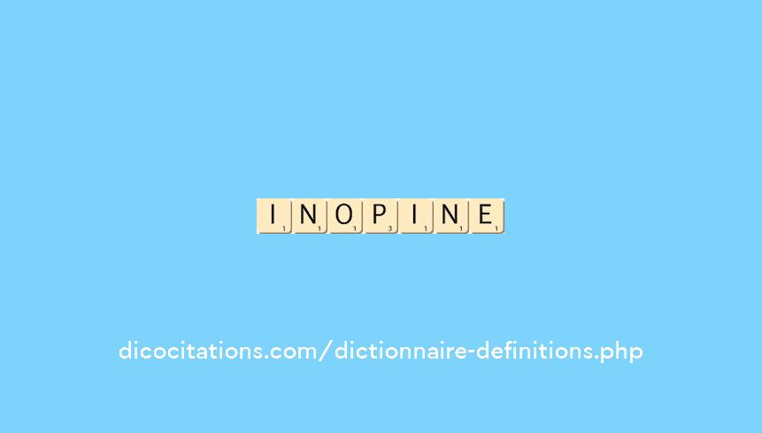 inopine