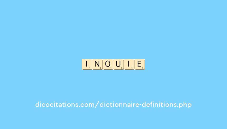 inouie inouie