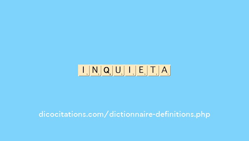 inquieta inquieta
