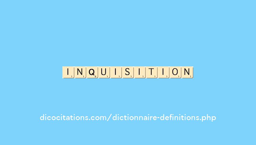 inquisition