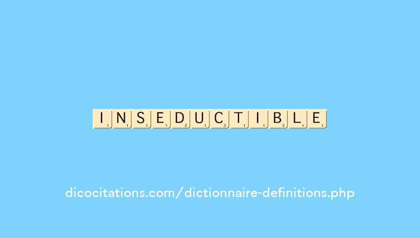 inseductible