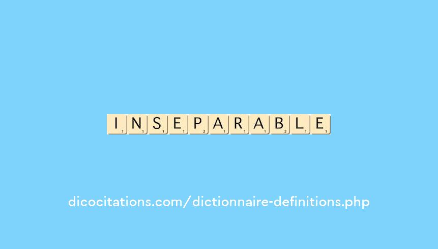 inseparable inseparable