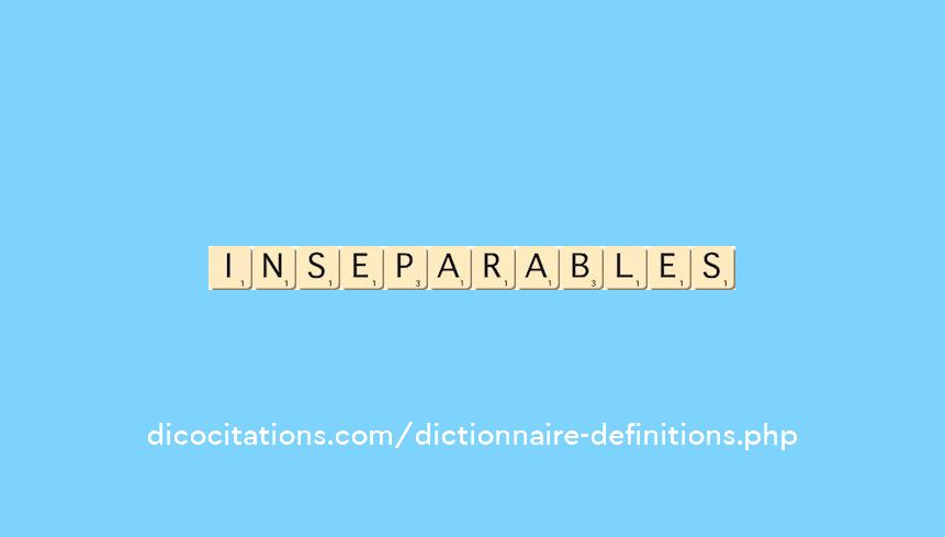 inseparables inseparables