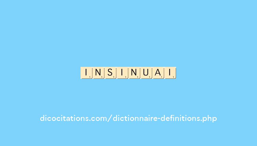 insinuai