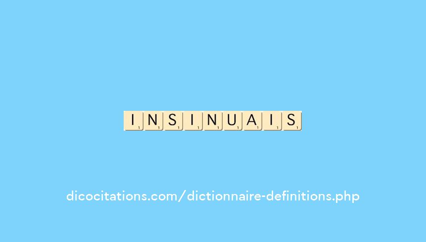 insinuais