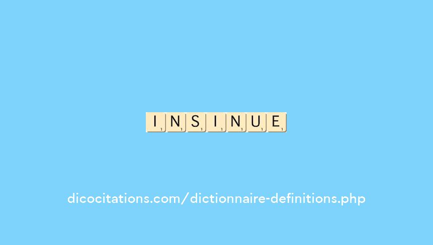 insinue insinue