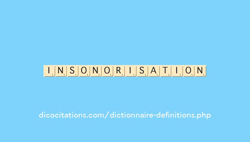 insonorisation