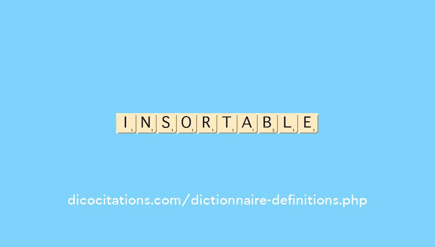 insortable