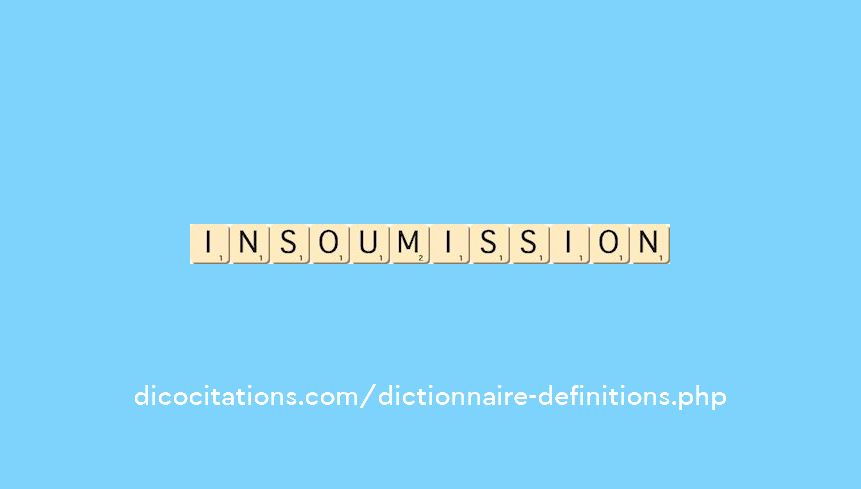 insoumission