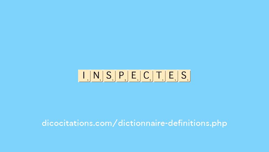 inspectes inspectes