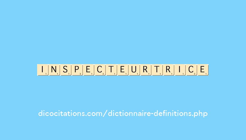 inspecteur--trice