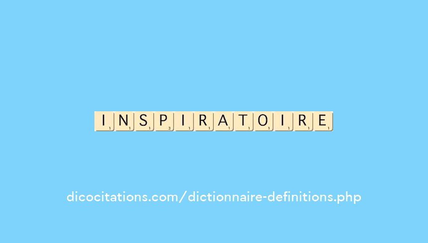 inspiratoire inspiratoire