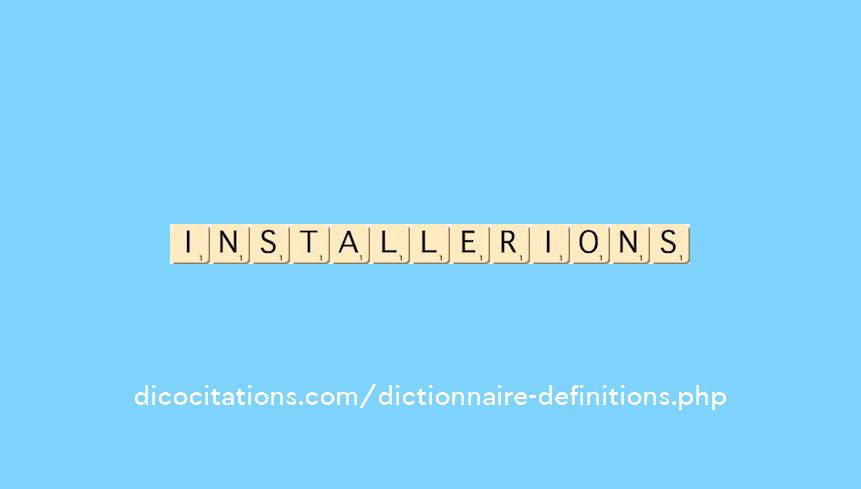 installerions installerions