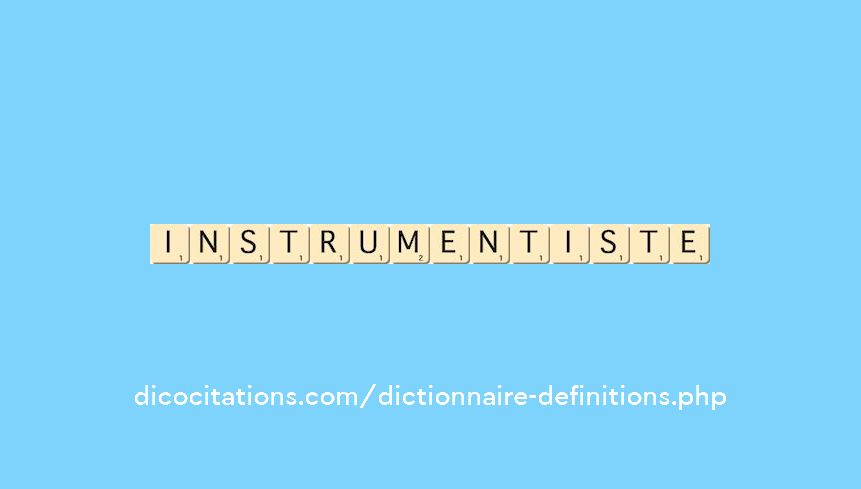 instrumentiste
