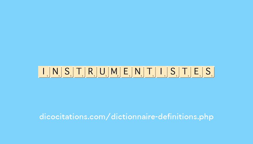 instrumentistes