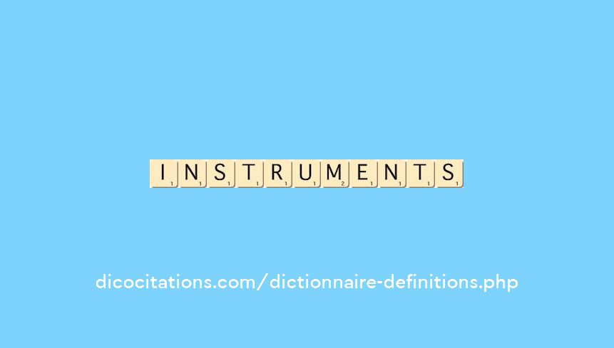 instruments instruments