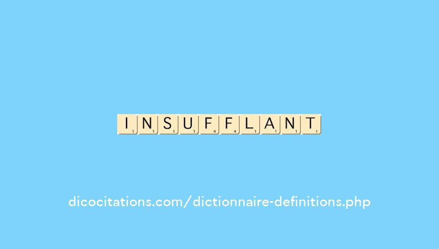 insufflant