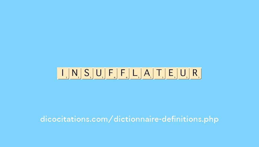 insufflateur