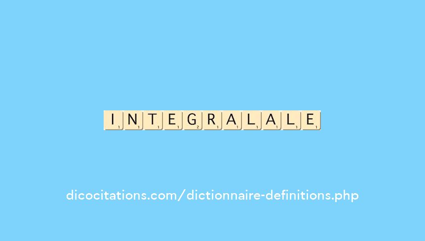 integral--ale