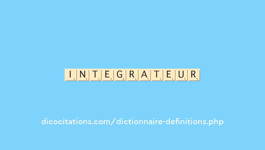 integrateur