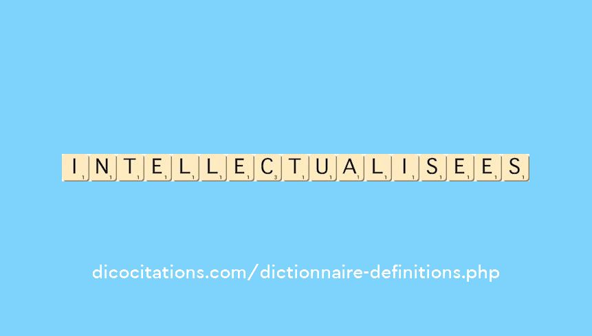 intellectualisees