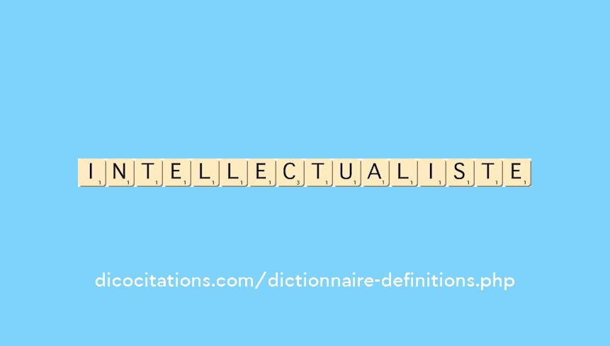 intellectualiste