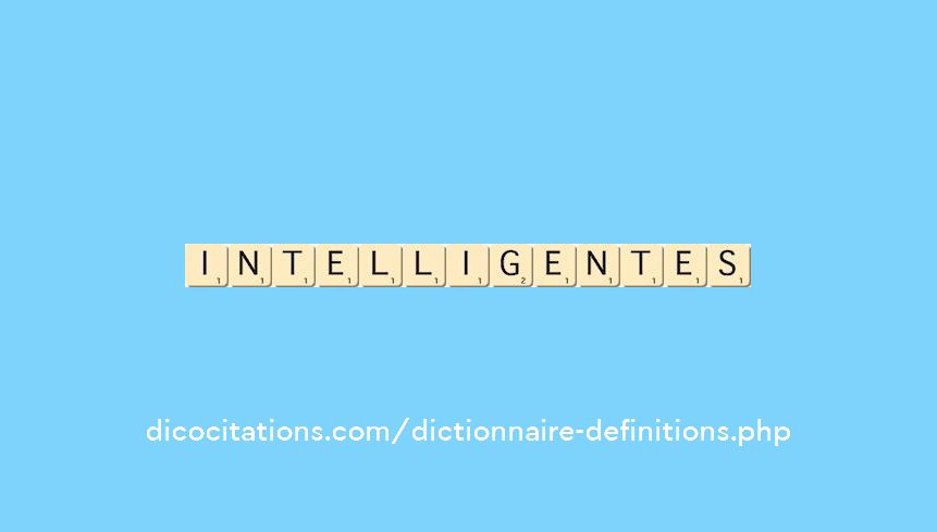 intelligentes intelligentes