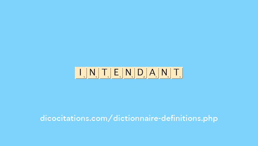 intendant