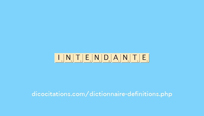 intendante