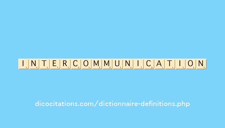 intercommunication