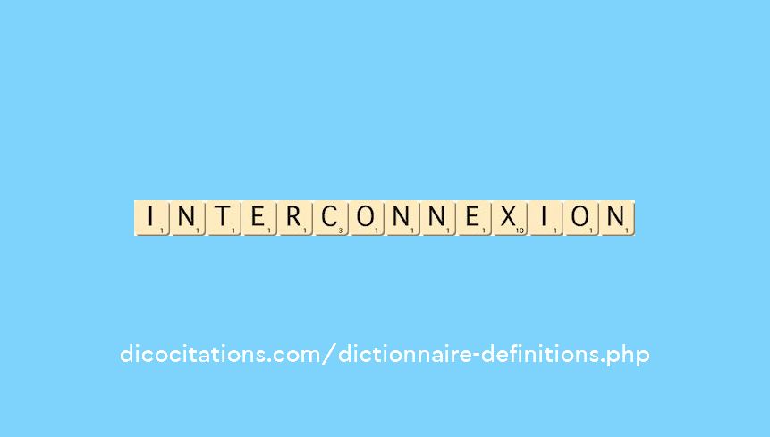 interconnexion