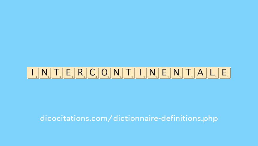 intercontinentale intercontinentale