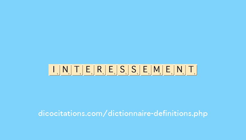 interessement