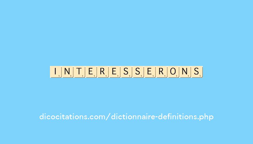 interesserons