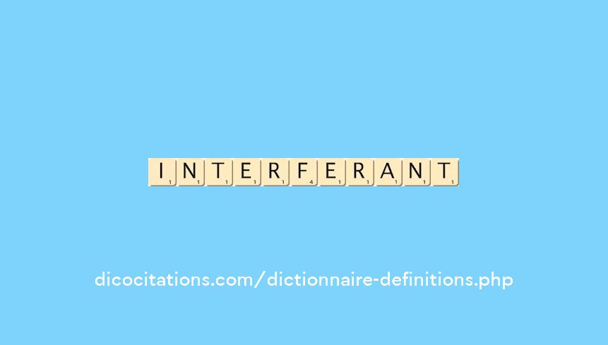 interferant interferant